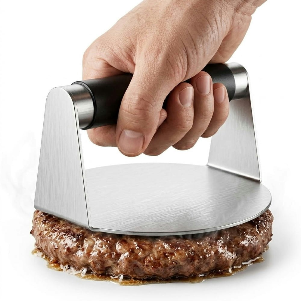 M Buder 5.6-Inch Stainless Steel Burger Press: $12.88 M Buder 5.6-Inch Stainless Steel Burger Press: $12.88