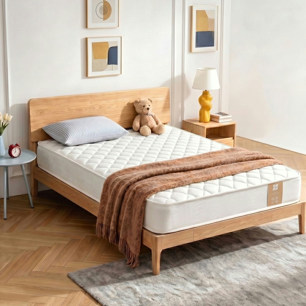 Zoopower 6-inch Twin Spring Hybrid Mattress: $85.89