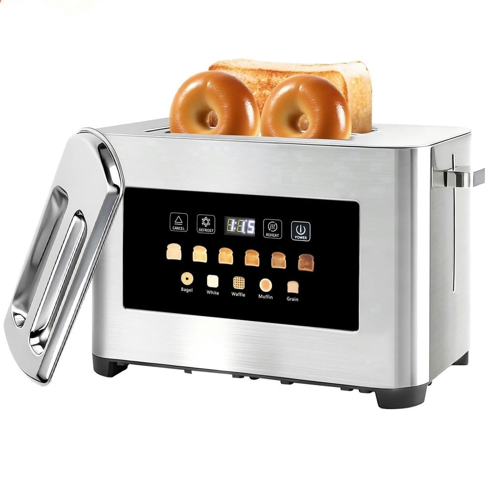 2-Slice Stainless Steel Touchscreen Toaster: $39.99 2-Slice Stainless Steel Touchscreen Toaster: $39.99