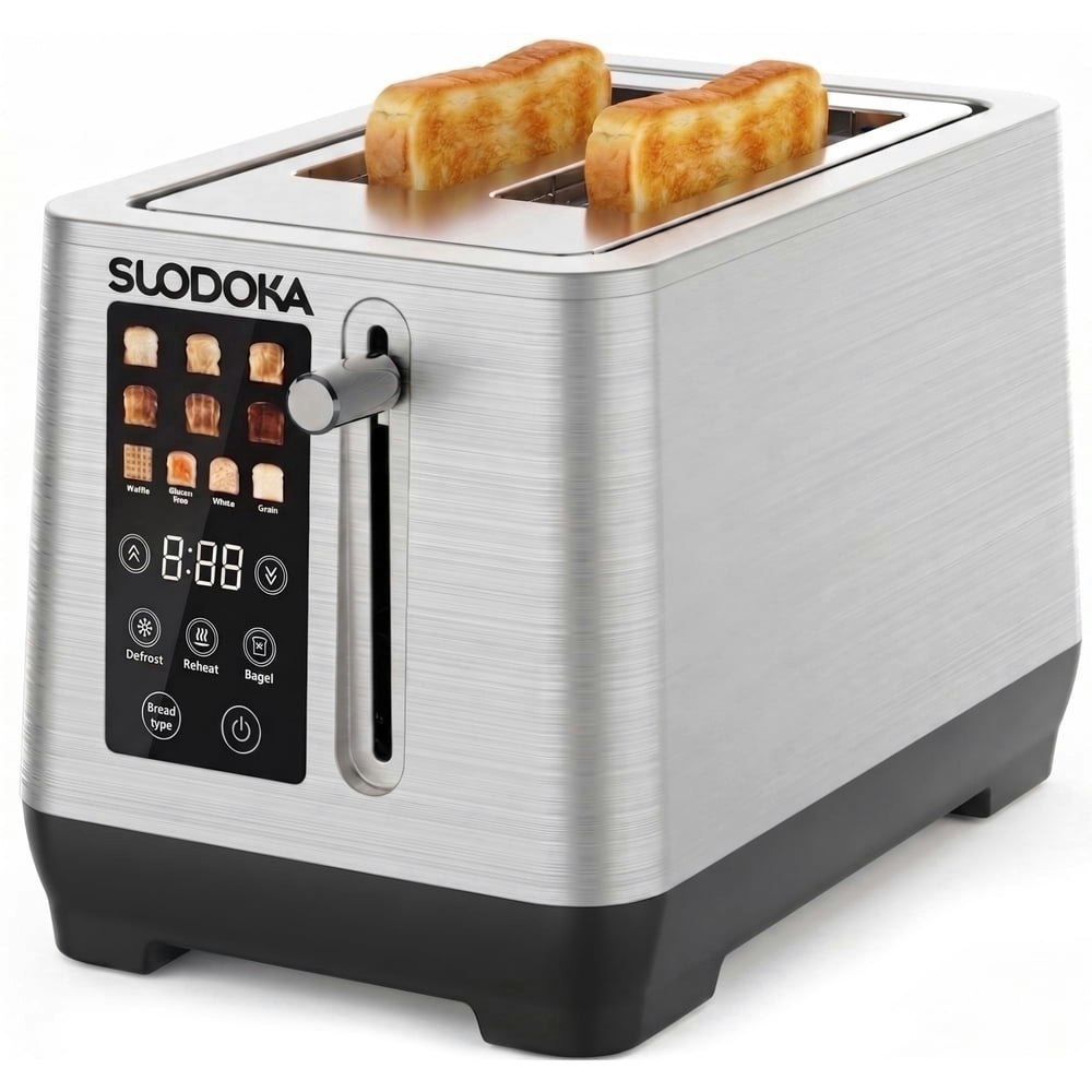 Suodoka 2-Slice Digital Toaster: $29.99 Suodoka 2-Slice Digital Toaster: $29.99