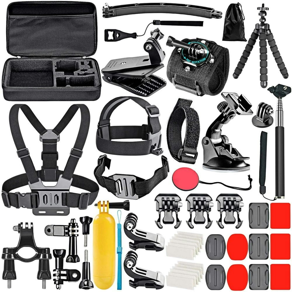 50-in-1 Action Camera Accessory Kit: $24.99