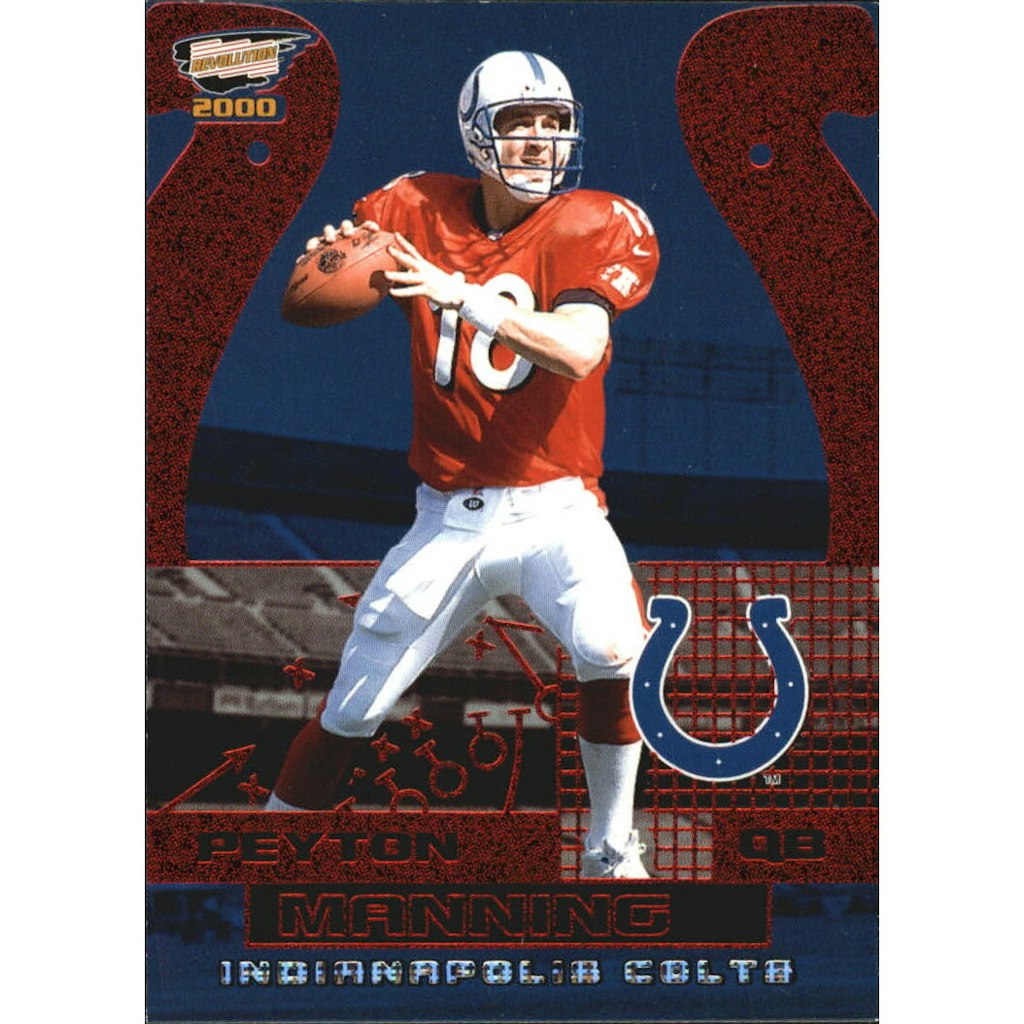 2000 Revolution Red Peyton Manning #39 Card: $32 2000 Revolution Red Peyton Manning #39 Card: $32