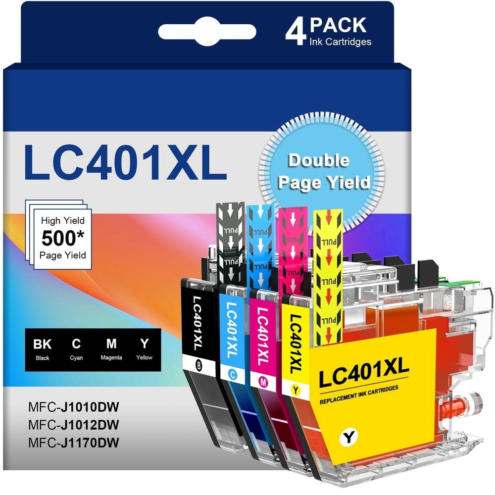 Brother LC401XL Ink Cartridge 4-Pack: $18.89 Brother LC401XL Ink Cartridge 4-Pack: $18.89