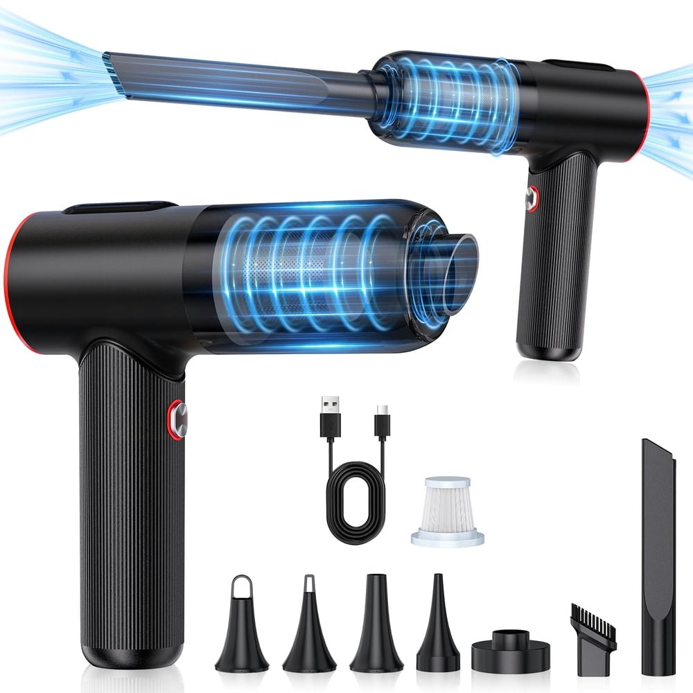 Olgeo Mini Cordless Handheld Vacuum and Air Blower: $23.99