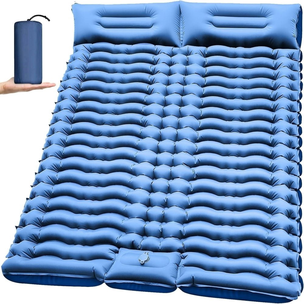 4-Inch Thick Double Camping Sleeping Pad: $41.38 4-Inch Thick Double Camping Sleeping Pad: $41.38