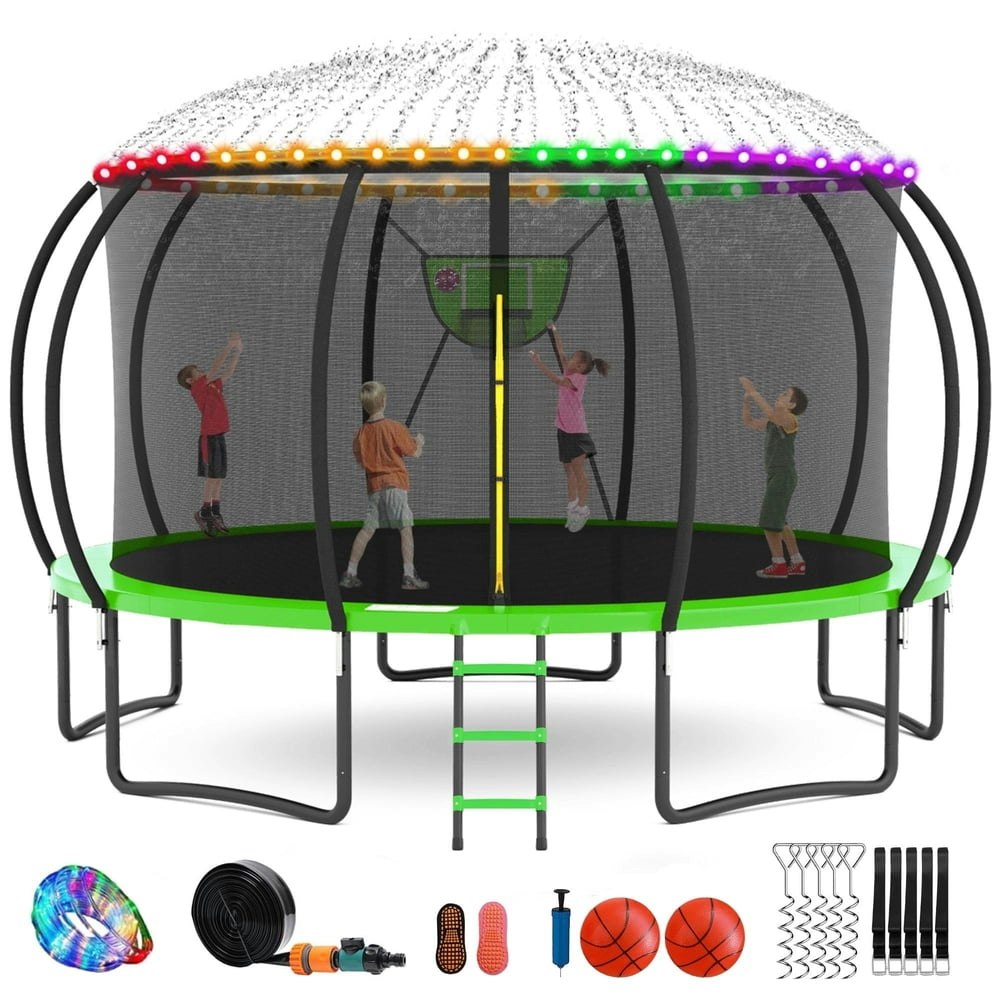 GVDV 16-Foot Outdoor Trampoline: $359.99 GVDV 16-Foot Outdoor Trampoline: $359.99