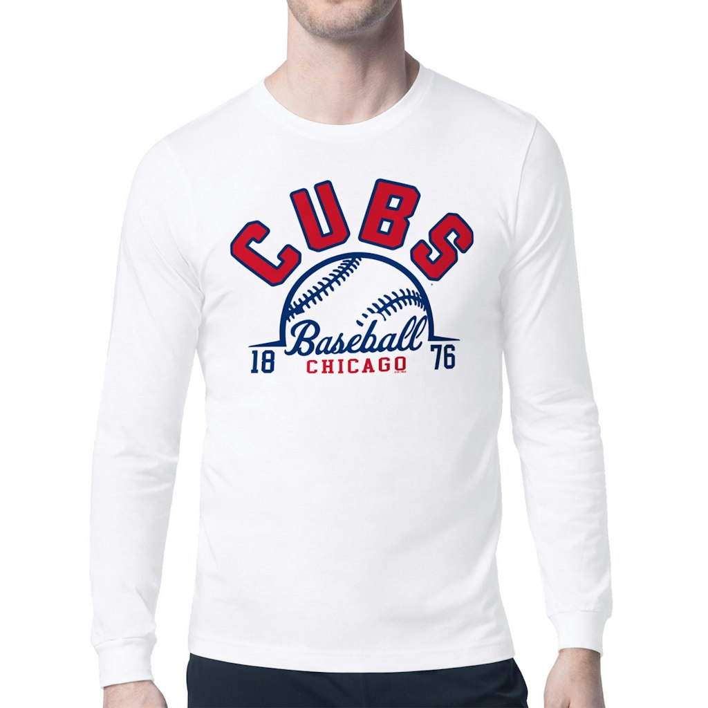 Men's Chicago Cubs Long Sleeve Graphic T-Shirt: $37.49 Men's Chicago Cubs Long Sleeve Graphic T-Shirt: $37.49