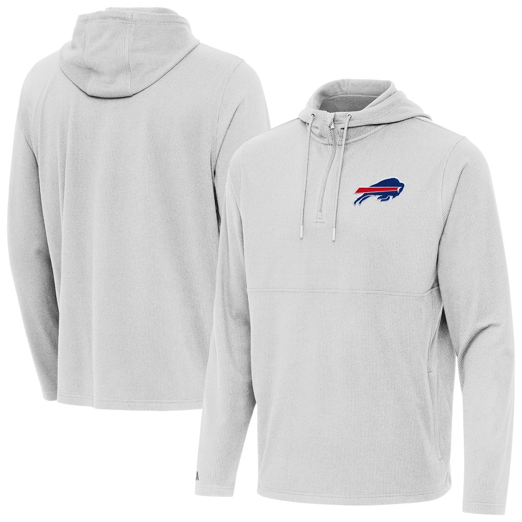 Antigua Buffalo Bills Men's Quarter-Zip Pullover Hoodie: $99.99