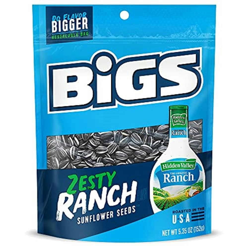 Bigs Hidden Valley Zesty Ranch Sunflower Seeds 5-oz. Bag: $1.63 via Sub. & Save