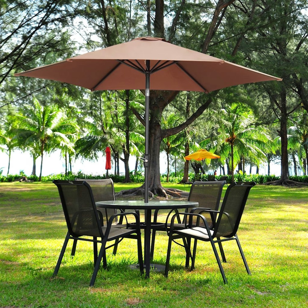 Ainfox 9-Foot Patio Umbrella: $30 Ainfox 9-Foot Patio Umbrella: $30