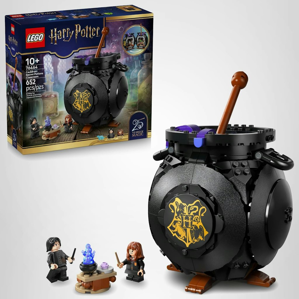 LEGO Harry Potter Cauldron: Secret Potions Classroom Building Set: $48 LEGO Harry Potter Cauldron: Secret Potions Classroom Building Set: $48