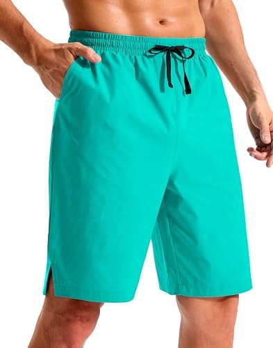 Pudolla Men's Quick Dry Swim Trunks: $11.99