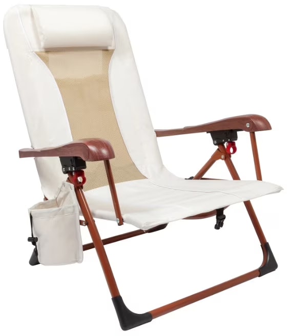 Ozark Trail Low Profile Reclining Glamping Chair: $25