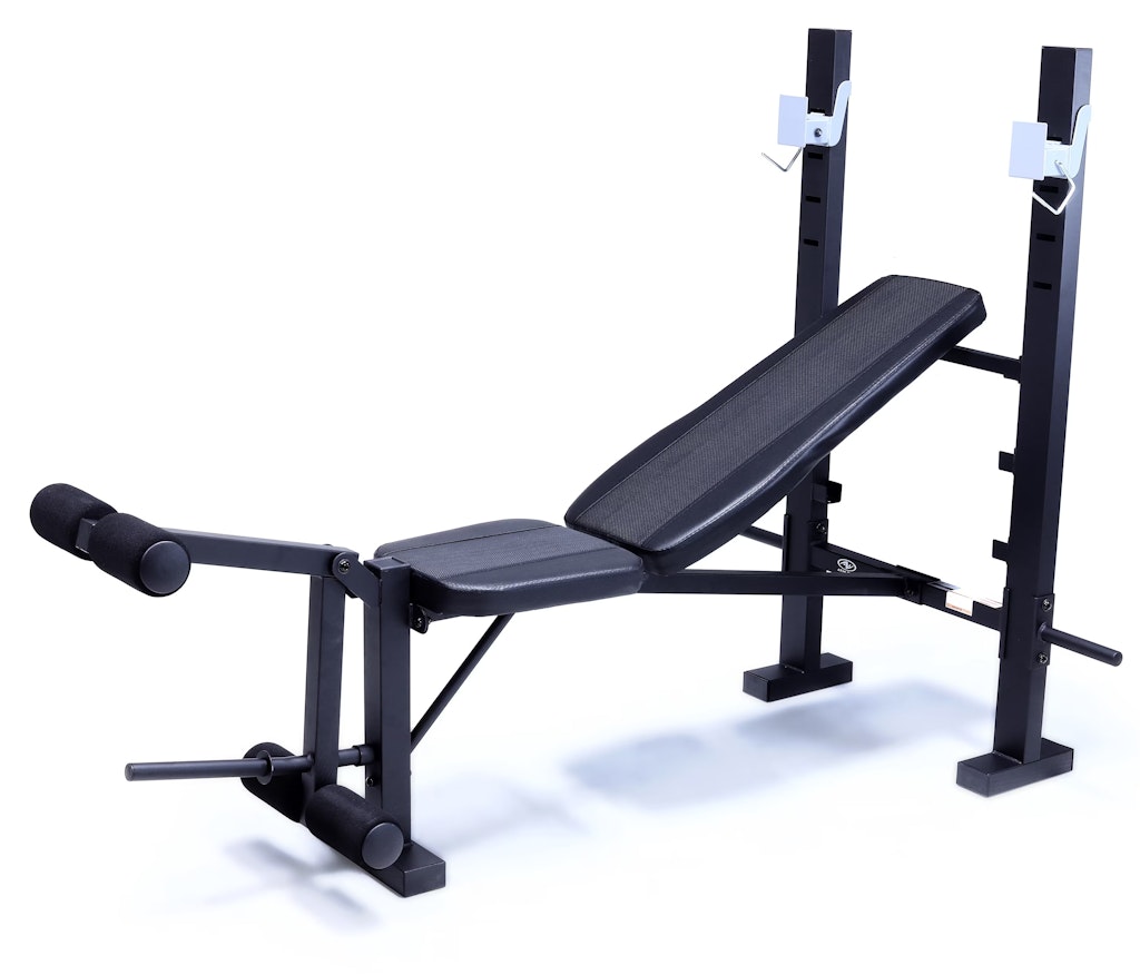 Athletic Works Standard Bench & Rack Combo w/ Leg Press: $39 Athletic Works Standard Bench & Rack Combo w/ Leg Press: $39