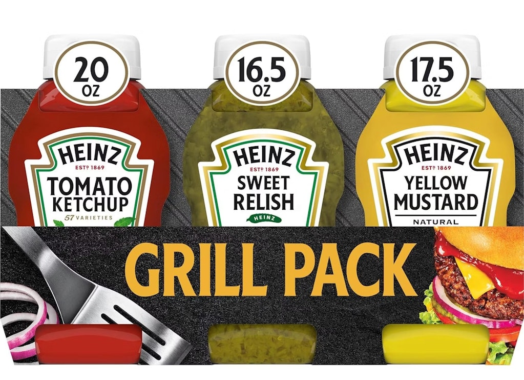 Heinz Tomato Ketchup, Sweet Relish & Yellow Mustard Grill Pack: $4.19 via Sub. & Save