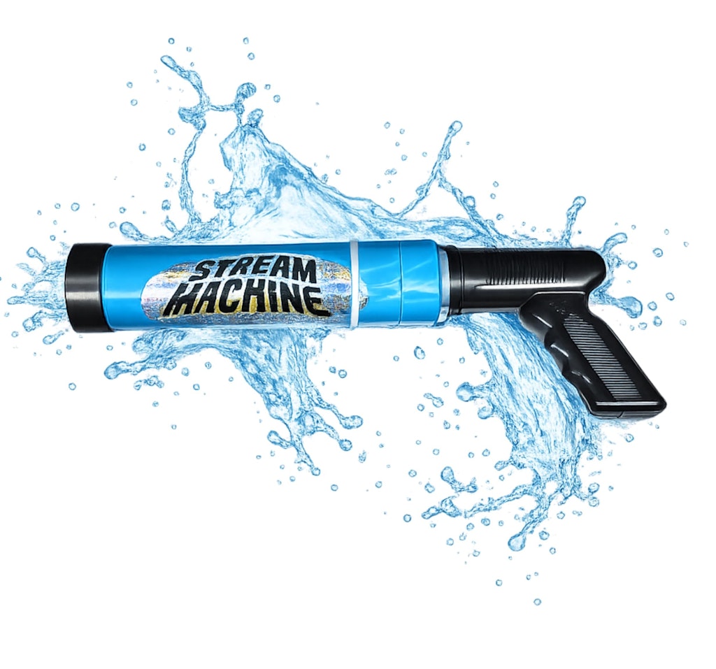 Stream Machine Water Gun Launcher: $8.97 Stream Machine Water Gun Launcher: $8.97