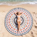 80" Round Beach Blanket for $20 + free shipping w/ Prime