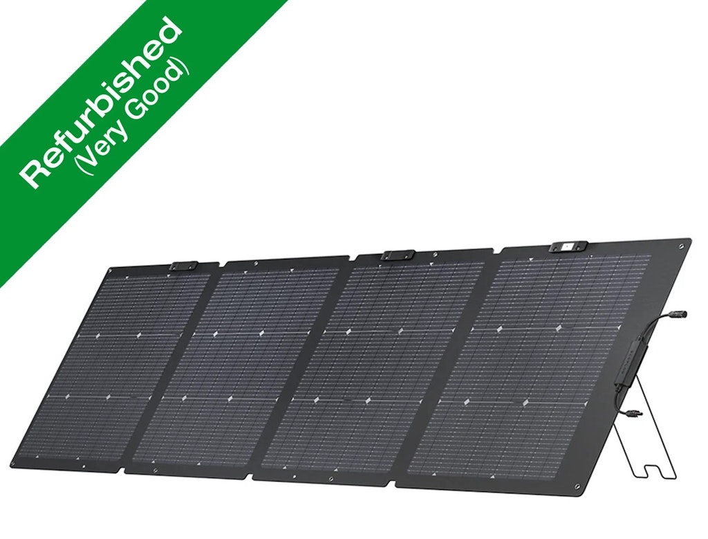 Refurb EcoFlow NextGen 220W Bifacial Foldable Portable Solar Panel: $169 Refurb EcoFlow NextGen 220W Bifacial Foldable Portable Solar Panel: $169