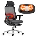 Flexispot Ergonomic Heated Massage Office Chair w/ Footrest for $171 + free shipping