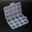 12-Grid Plastic Storage Box for $1 + free shipping w/ $25