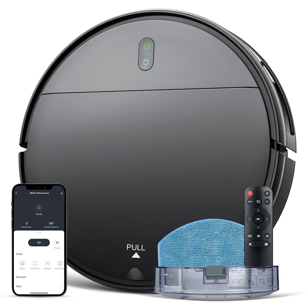 Open-Box Onson BR151 Robot Vacuum Cleaner w/ Mop Combo: $40