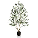 Vitalismo 5-Foot Artificial Indoor Olive Tree for $25 + free shipping w/ Prime