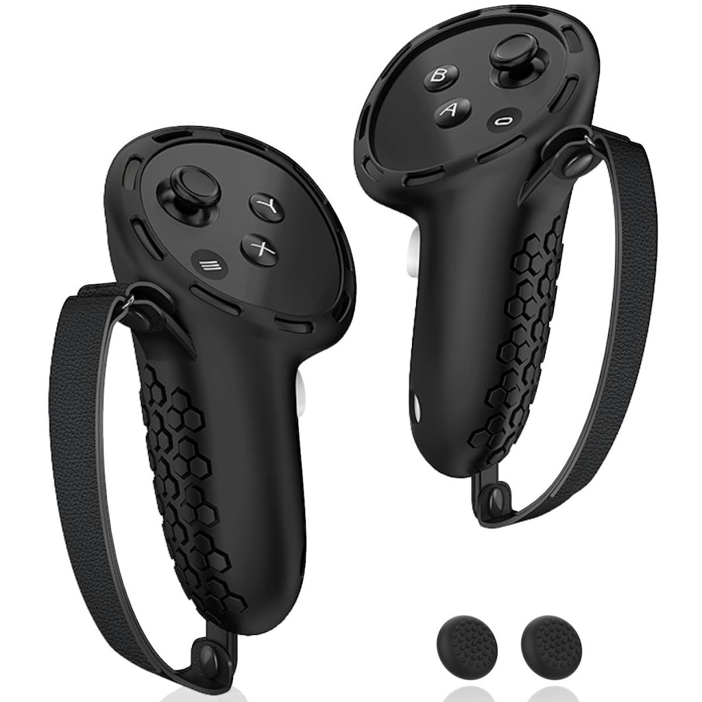 Controller Grip Covers for Meta Quest 3S & Quest 3 VR Controllers: $12