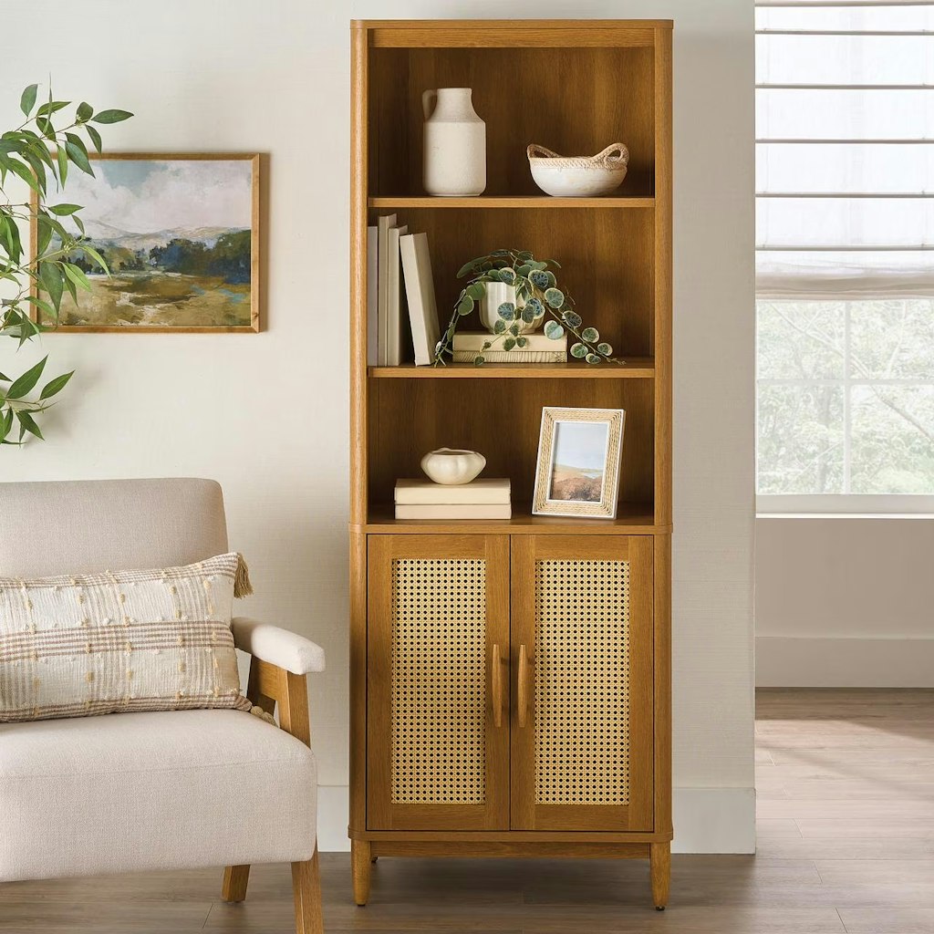 Better Homes & Gardens Springwood Bookcase: $87