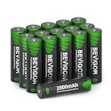 Bevigor AA 2,800mAh Ni-MH Rechargeable Batteries 16-Pack for $15 + free shipping w/ Prime