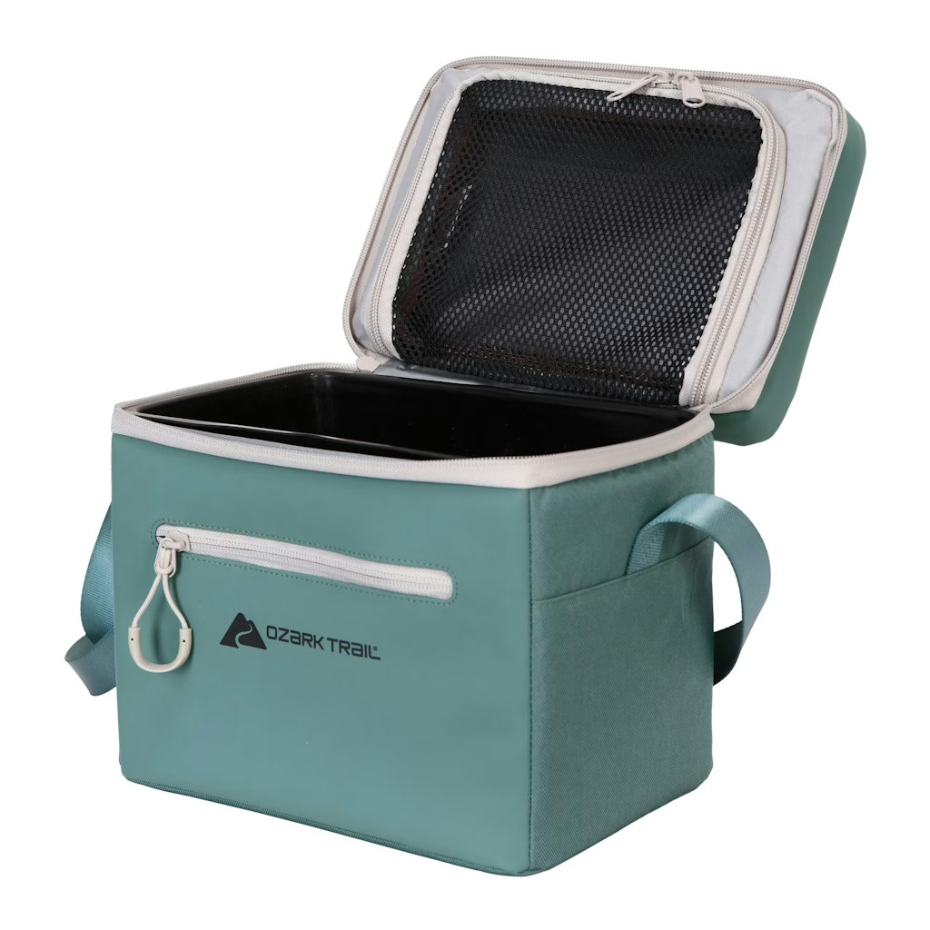 Ozark Trail 6-Can Soft-Sided Cooler w/ Removable Hard Liner: $11