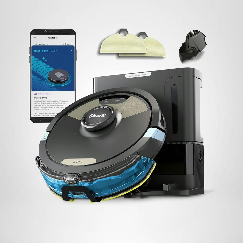 Shark Matrix Plus 2-in-1 Robot Vacuum & Mop w/ Self-Empty Base: $299.98 Shark Matrix Plus 2-in-1 Robot Vacuum & Mop w/ Self-Empty Base: $299.98