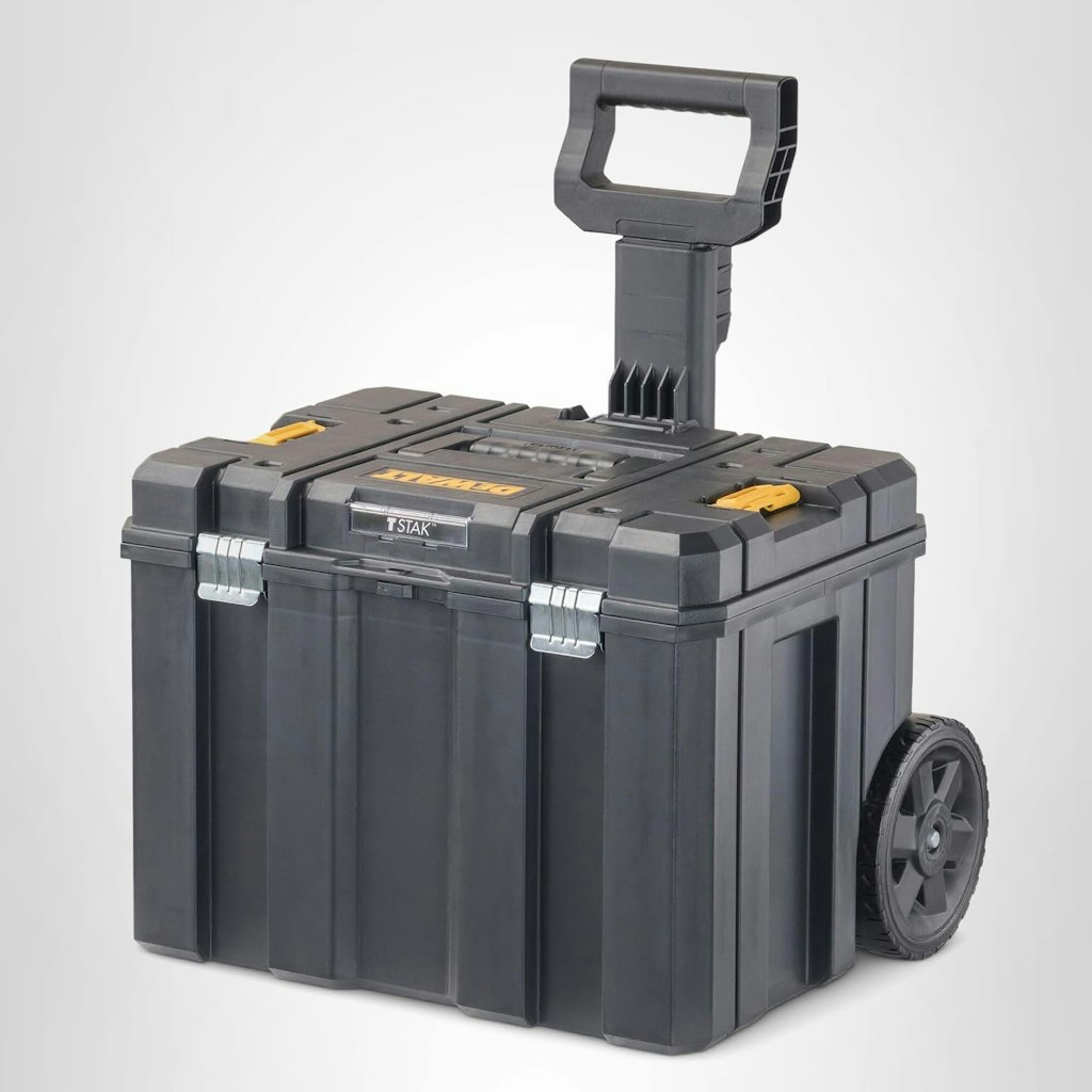 DeWalt TSTAK Rolling Tool Box w/ Telescopic Handle: $70 DeWalt TSTAK Rolling Tool Box w/ Telescopic Handle: $70