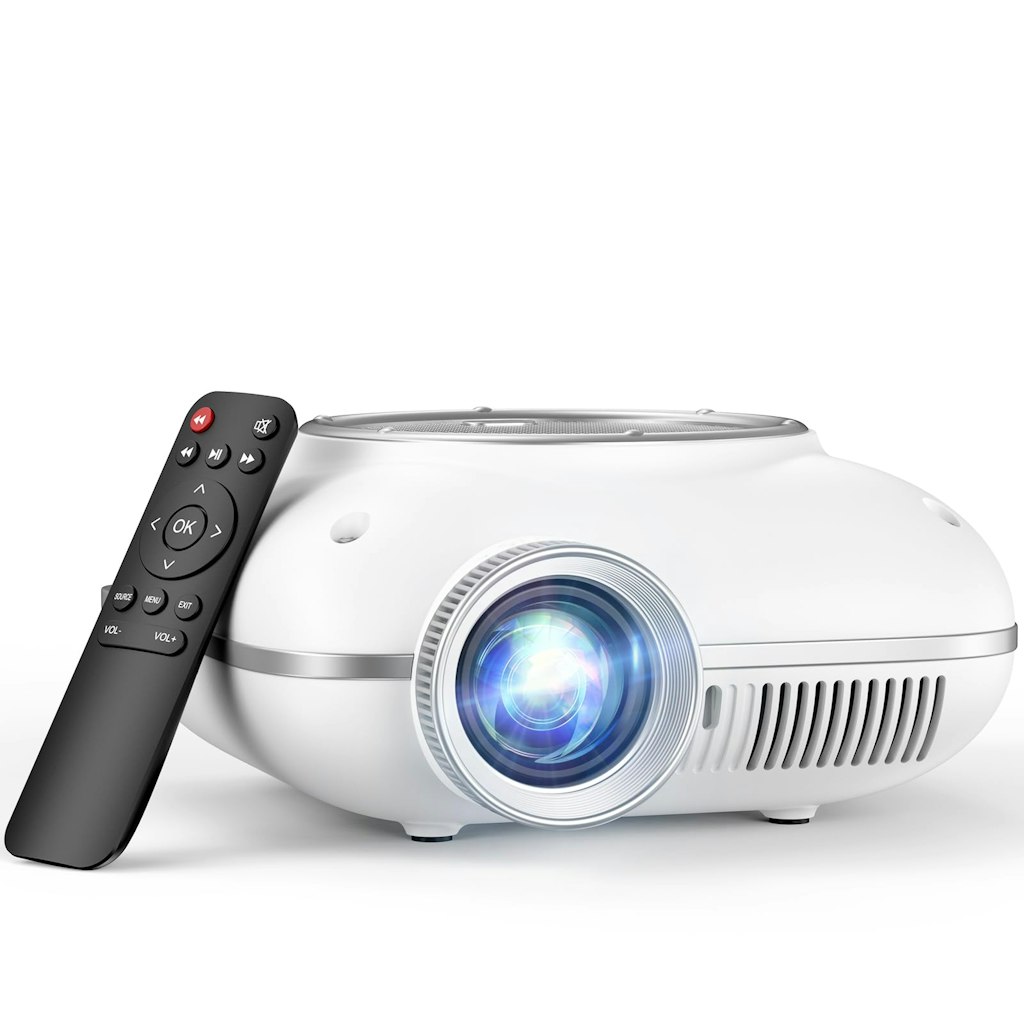 Mini 1080p Bluetooth Projector: $30