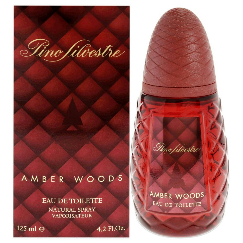 Pino Silvestre Amber Woods Men's Eau de Toilette Spray 4.2-oz: $16.99 Pino Silvestre Amber Woods Men's Eau de Toilette Spray 4.2-oz: $16.99