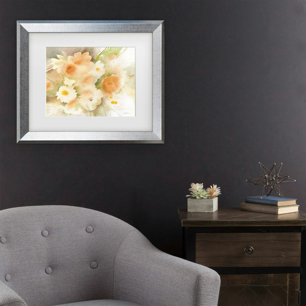 Trademark Fine Art 16"x20" Sheila Golden Garden Glow Matted Framed Art: $44.99 Trademark Fine Art 16"x20" Sheila Golden Garden Glow Matted Framed Art: $44.99