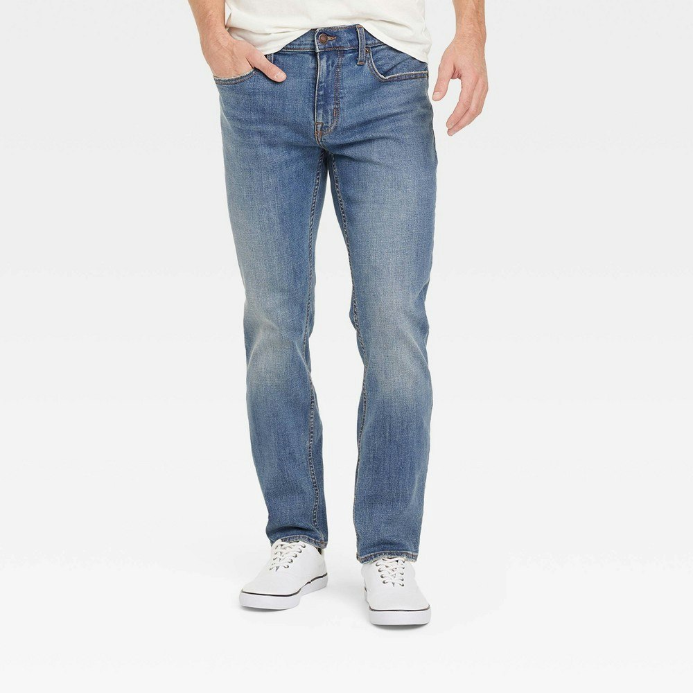 Goodfellow & Co Men's Slim Fit Mid-Rise Stretch Jeans 40x30: $40 Goodfellow & Co Men's Slim Fit Mid-Rise Stretch Jeans 40x30: $40