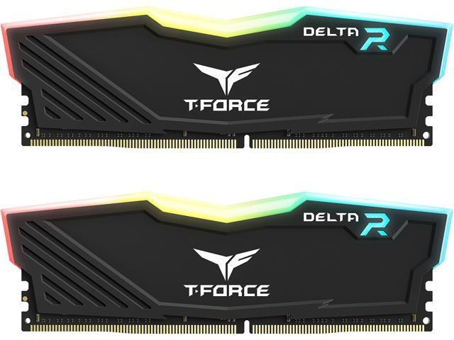 Team T-Force Delta RGB 16GB DDR4 3200MHz Desktop Memory 2-Pack: $164.99