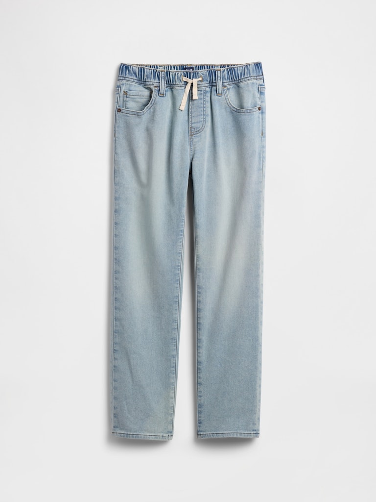 Kids Pull-On Straight Sweatpant Jeans: $21.99 Kids Pull-On Straight Sweatpant Jeans: $21.99