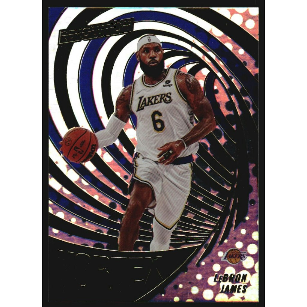 2021-22 Panini Revolution Vortex LeBron James #4 Trading Card: $13.50 2021-22 Panini Revolution Vortex LeBron James #4 Trading Card: $13.50