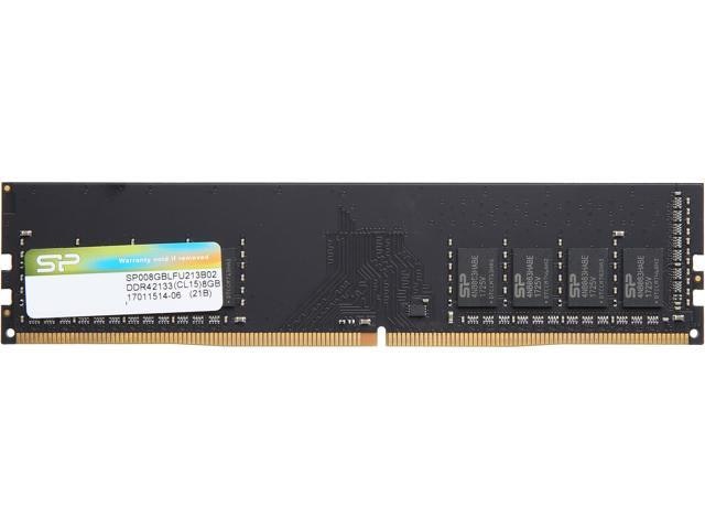 Silicon Power 8GB DDR4 2133 Desktop Memory: $117.99