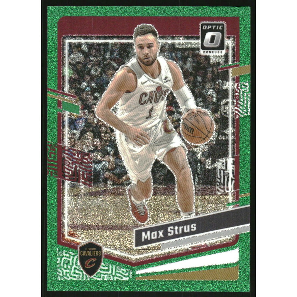 2023-24 Donruss Optic Green Glitter Max Strus Trading Card: $10.80 2023-24 Donruss Optic Green Glitter Max Strus Trading Card: $10.80