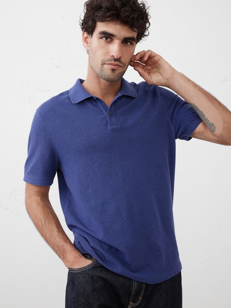 Standard-Fit Pique Polo: $25 Standard-Fit Pique Polo: $25