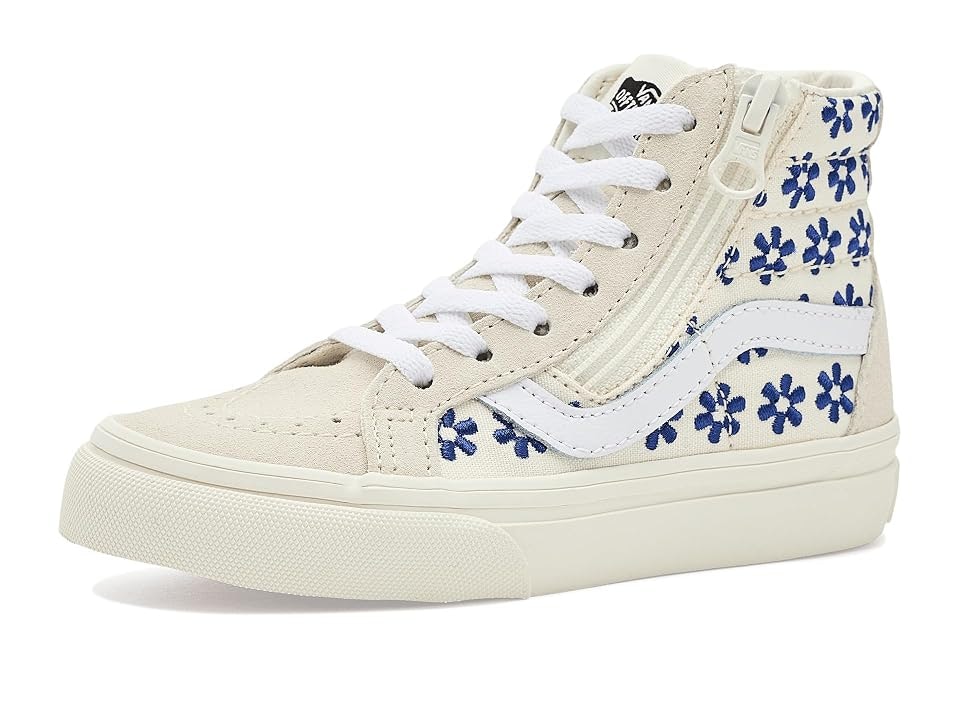 Vans Kids Sk8-Hi Reissue Side Zip Floral Shoes: $45