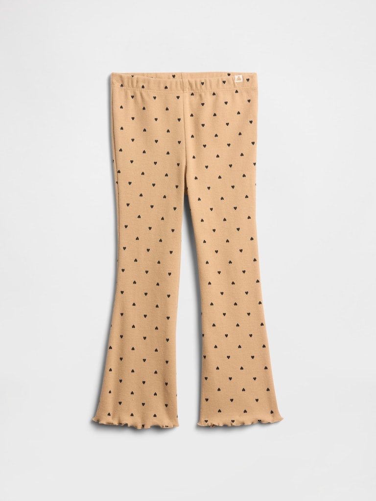 BabyGap Ribbed Pull-On Print Flare Leggings: $11.99 BabyGap Ribbed Pull-On Print Flare Leggings: $11.99