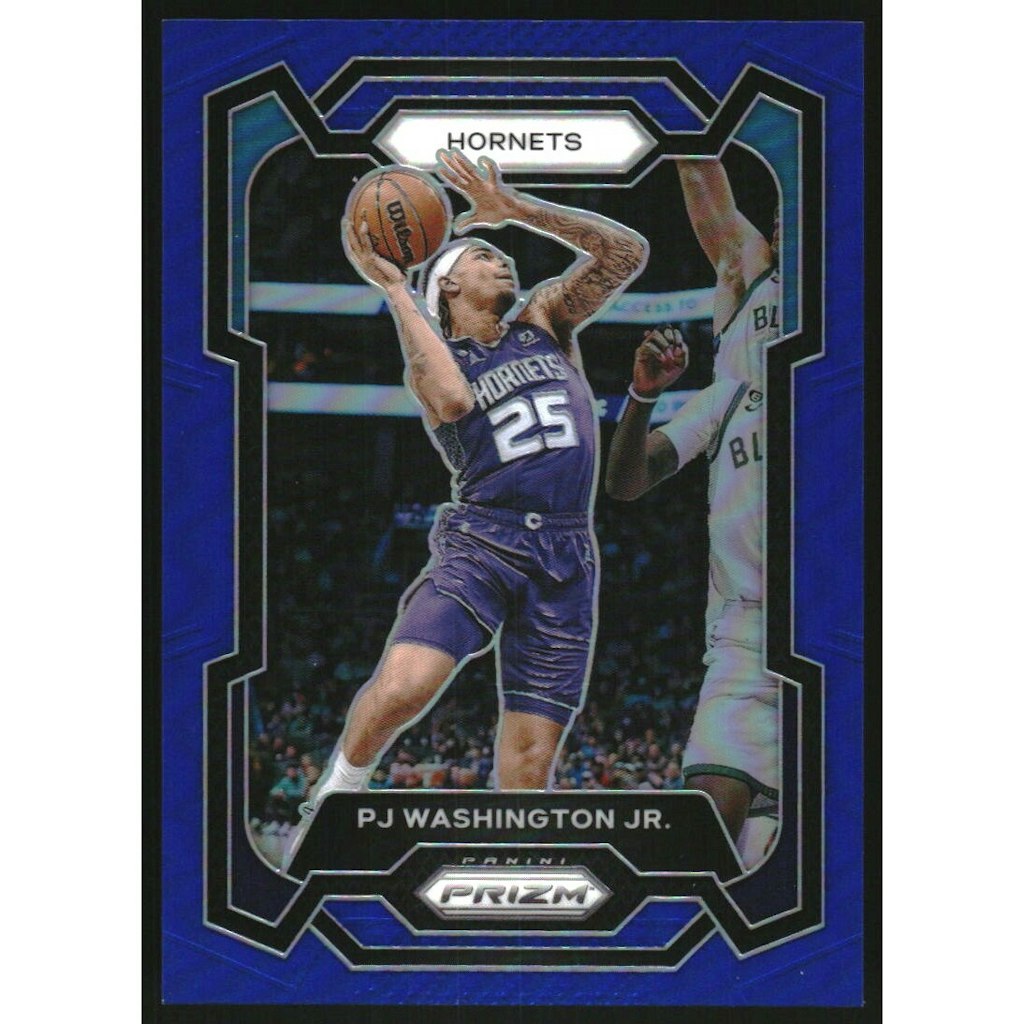 2023-24 Panini Prizm Blue Prizm PJ Washington Jr. #117: $10.80 2023-24 Panini Prizm Blue Prizm PJ Washington Jr. #117: $10.80