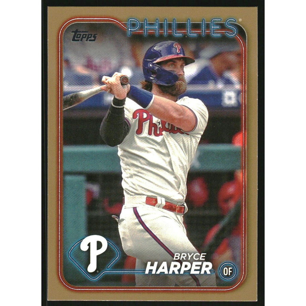 2024 Topps Gold #200 Bryce Harper Trading Card: $13.50 2024 Topps Gold #200 Bryce Harper Trading Card: $13.50