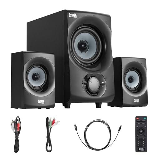Acoustic Audio by Goldwood AA2172 2.1-Channel Bluetooth Speaker System: $73.88 Acoustic Audio by Goldwood AA2172 2.1-Channel Bluetooth Speaker System: $73.88