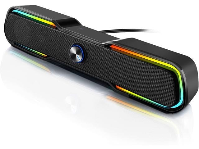 USB Powered Wired RGB Gaming Computer Soundbar: $99.05 USB Powered Wired RGB Gaming Computer Soundbar: $99.05