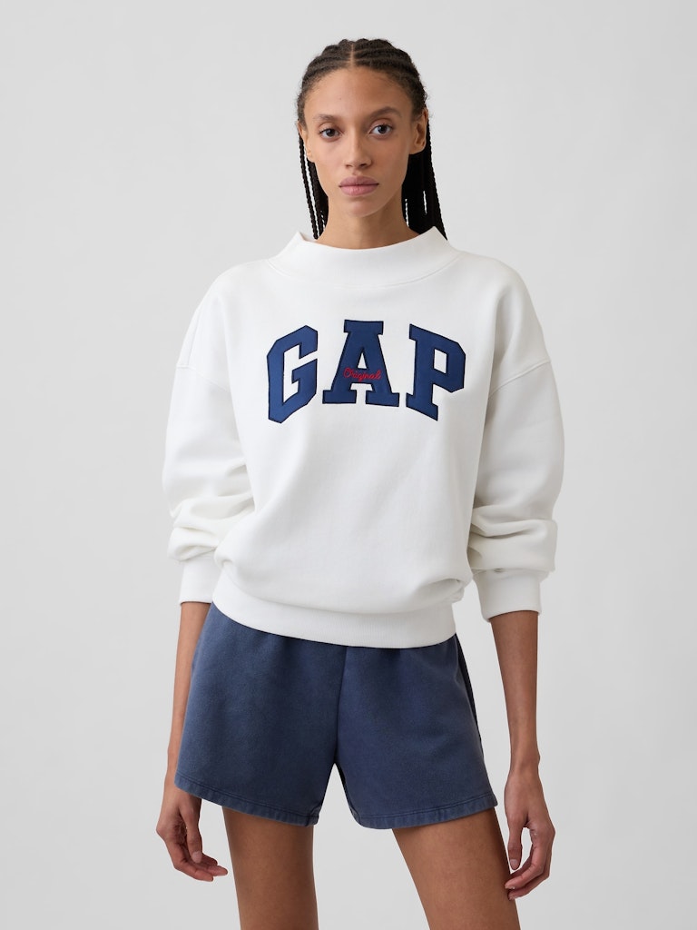 Gap Oversized Logo Mockneck Tunic Sweatshirt: $23.99 Gap Oversized Logo Mockneck Tunic Sweatshirt: $23.99