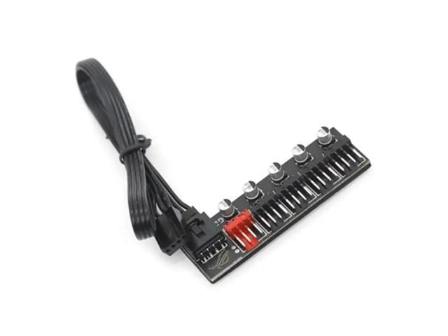 4-Pin PWM 5-Port Fan Hub: $15.61